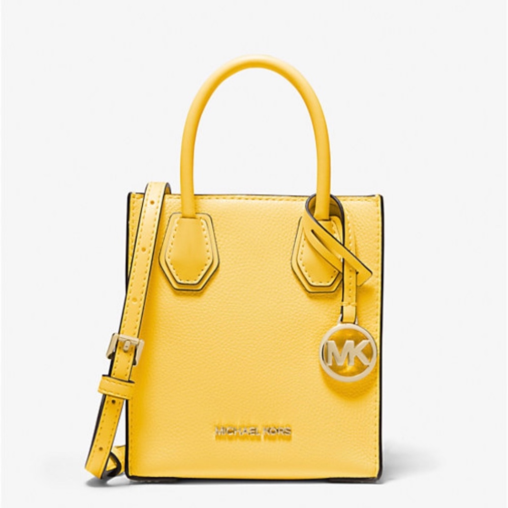 Michael Kors Mercer Extra Small Bag in Daisy Yellow NWOT